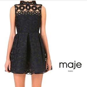 Beautiful Maje Rodeo bonded lace guipure dress